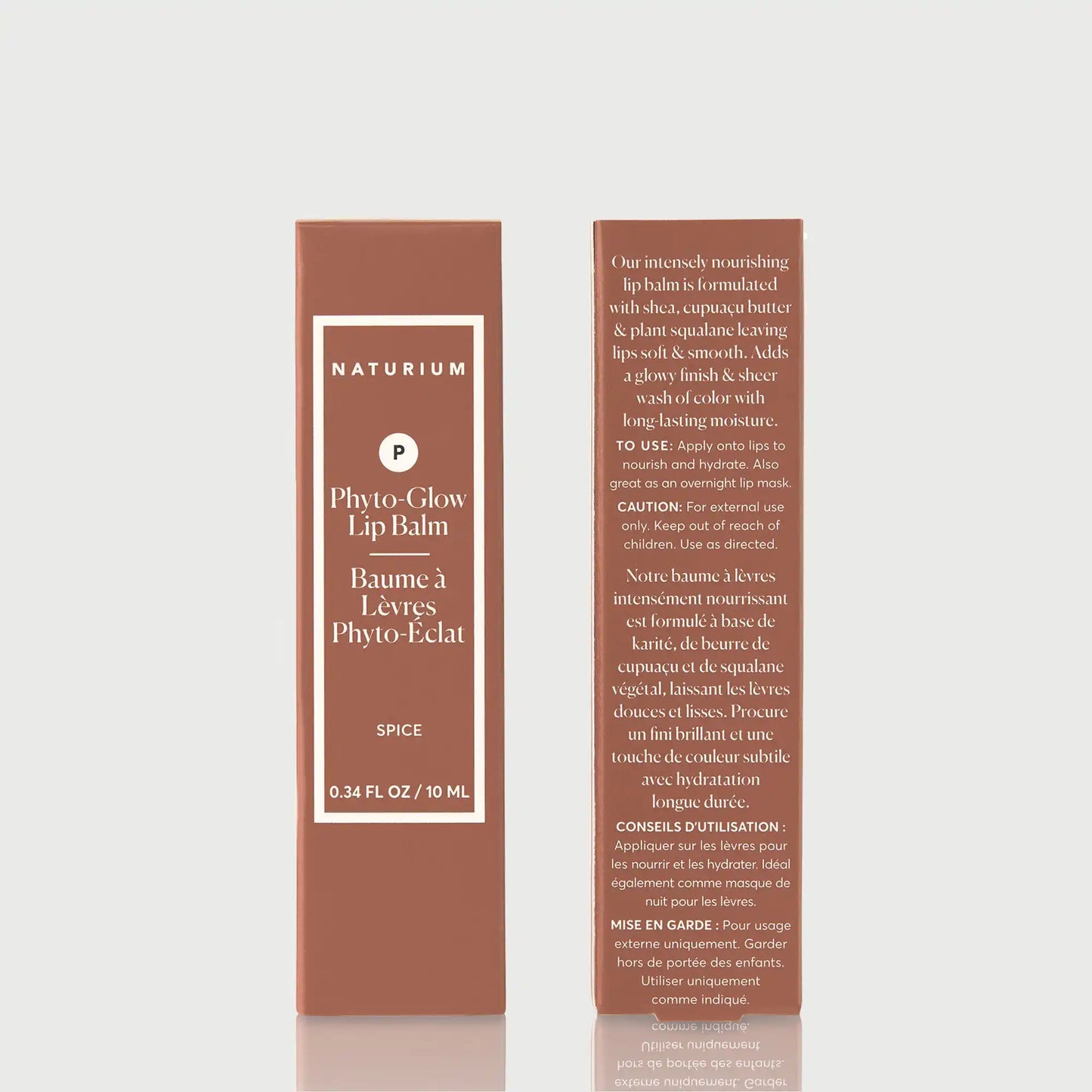 phyto-glow-lip-balm-spice-s4 NATR-60113-PhytoGlow-Spice-UC-Front-Back-bonebkgd.webp
